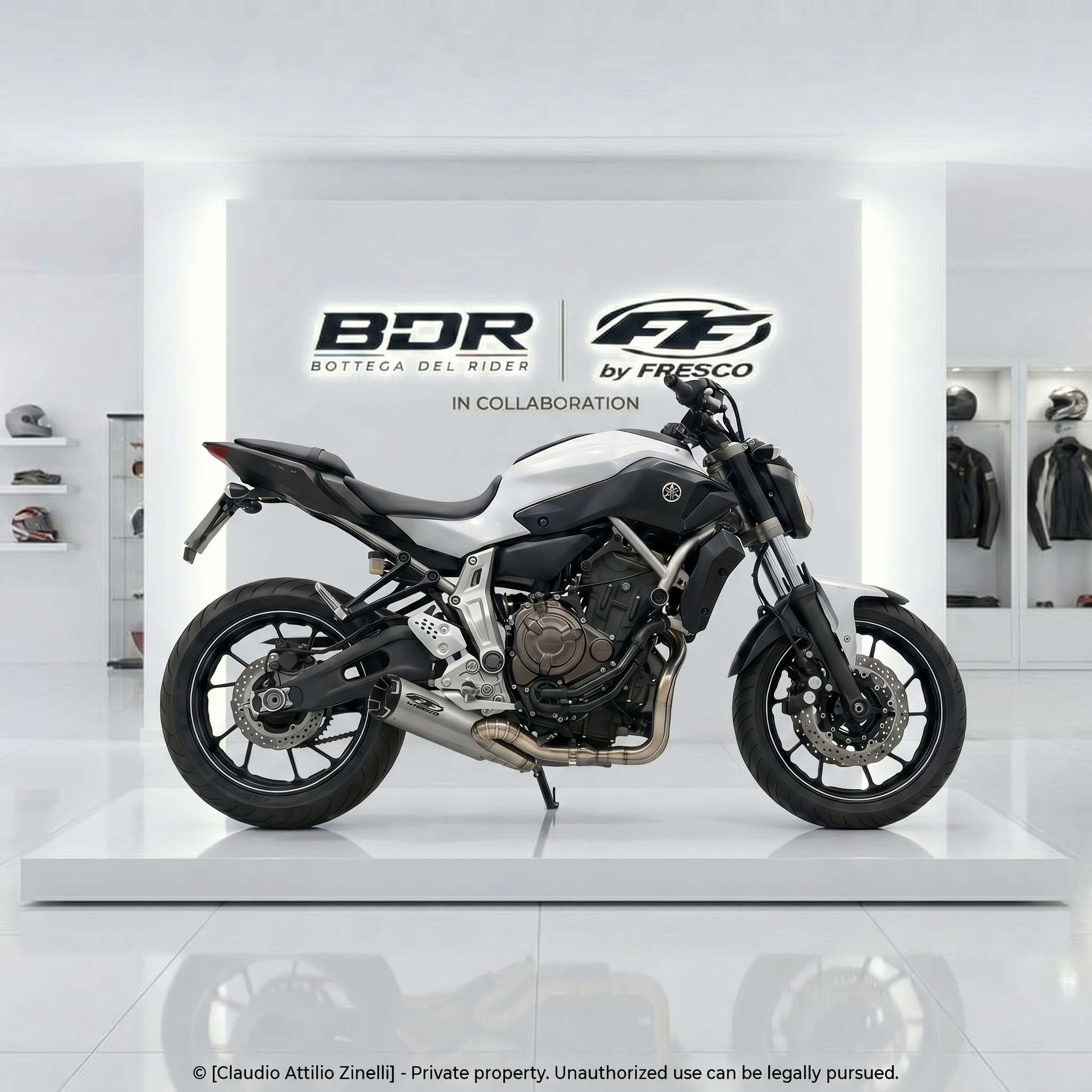 SILENZIATORE GP2 YAMAHA MT 07 2014 2016 EURO3