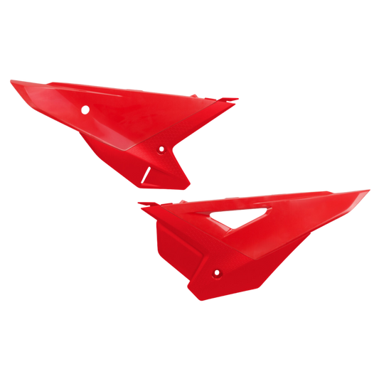 PANELES LATERALES PARA HONDA CRF 450R 2025-2025 / ROJO 070 / COMPLETO