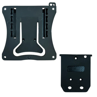 PORTA TARGA A SGANCIO RAPIDO IN COMPOSITO MOTOCROSS/ENDURO XFUN - BLACK