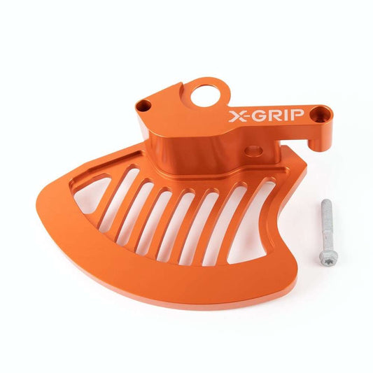 Protezione disco anteriore x-Grip arancione Ktm EXC-F 250 16-25