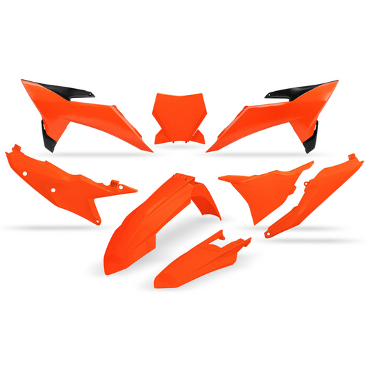 KIT DE PLÁSTICOS PARA KTM SX 150 2025-2025 / NARANJA FLUORESCENTE