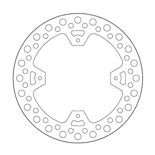 Disco freno posteriore Brembo Serie Oro Honda CR 250 02-07