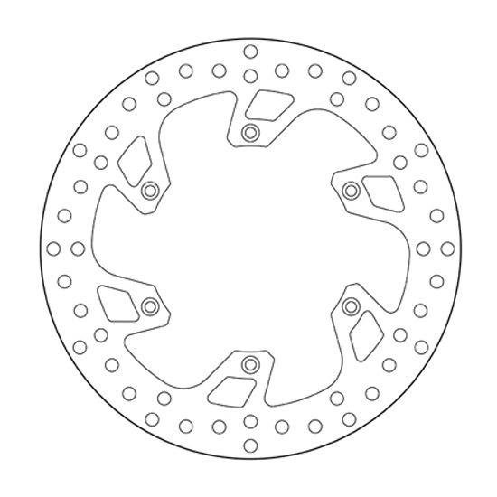 Disco freno anteriore Brembo Serie Oro Gas Gas MC 250 22-25
