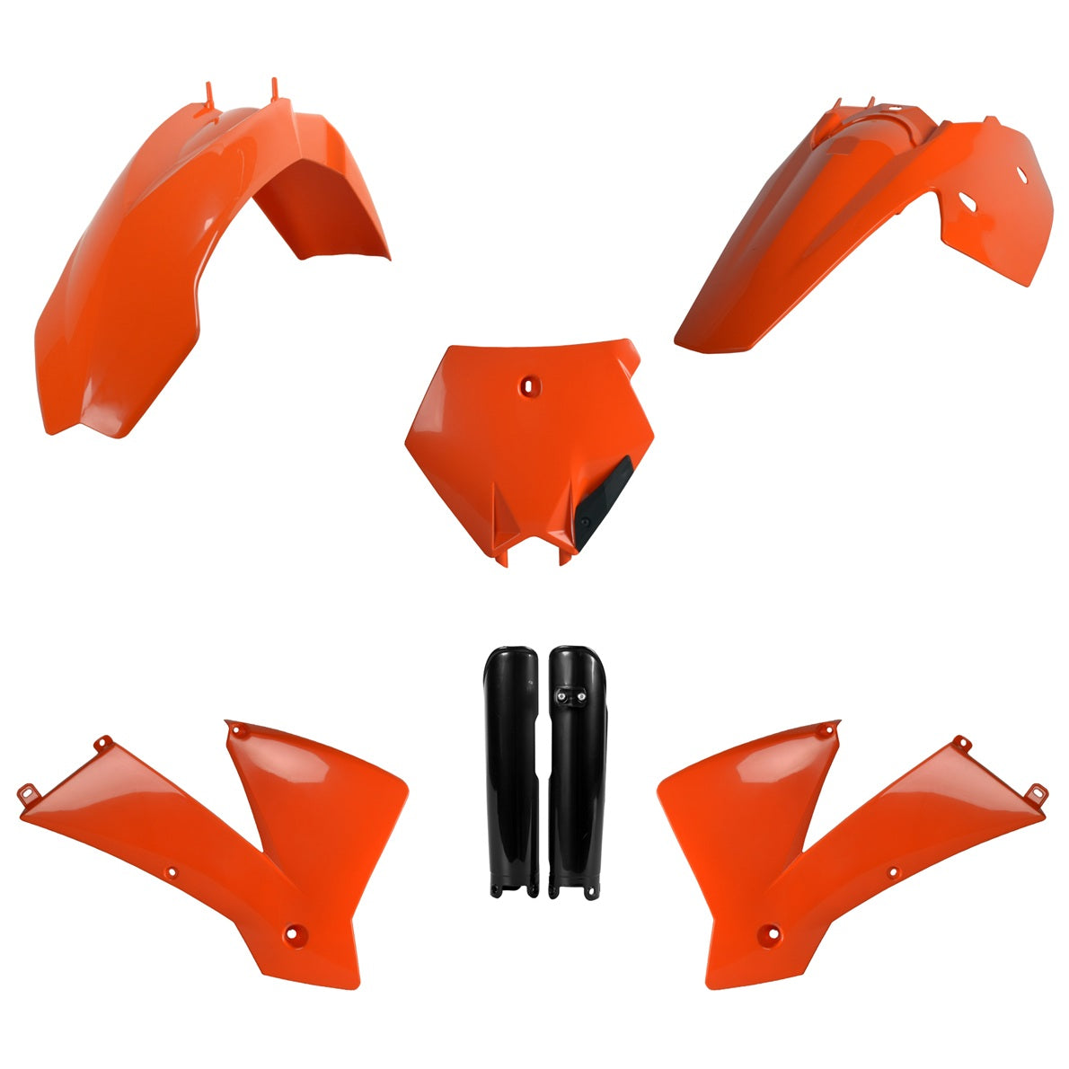KIT PLASTICHE completo Polisport per Ktm SX 250 2003-2004 / Arancione/Nero