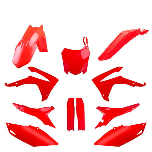 KIT PLASTICHE completo Polisport per Honda CRF 250 R 2014-2017 / Rosso cr04