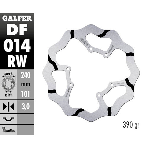 Disco freno anteriore Galfer Race Honda CRF 450R 02-14