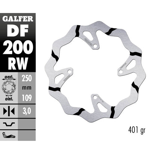 Disco freno anteriore Galfer Race Kawasaki KX 250 06-08
