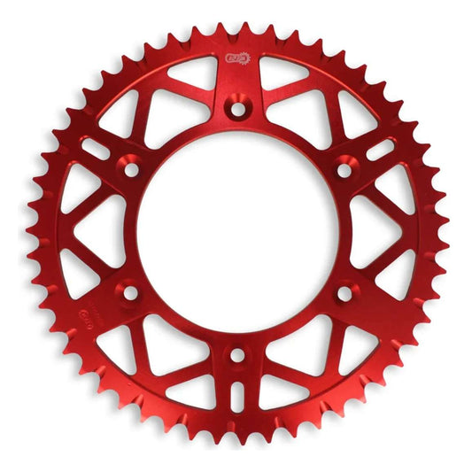 Corona AFAM ergal autopulente rossa 48 denti HONDA CR 250 1984 2007