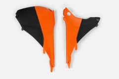 TAPA DE LA CAJA DEL FILTRO DE AIRE PARA KTM EXC 300 2014-2016 / NARANJA-NEGRO / OEM 14