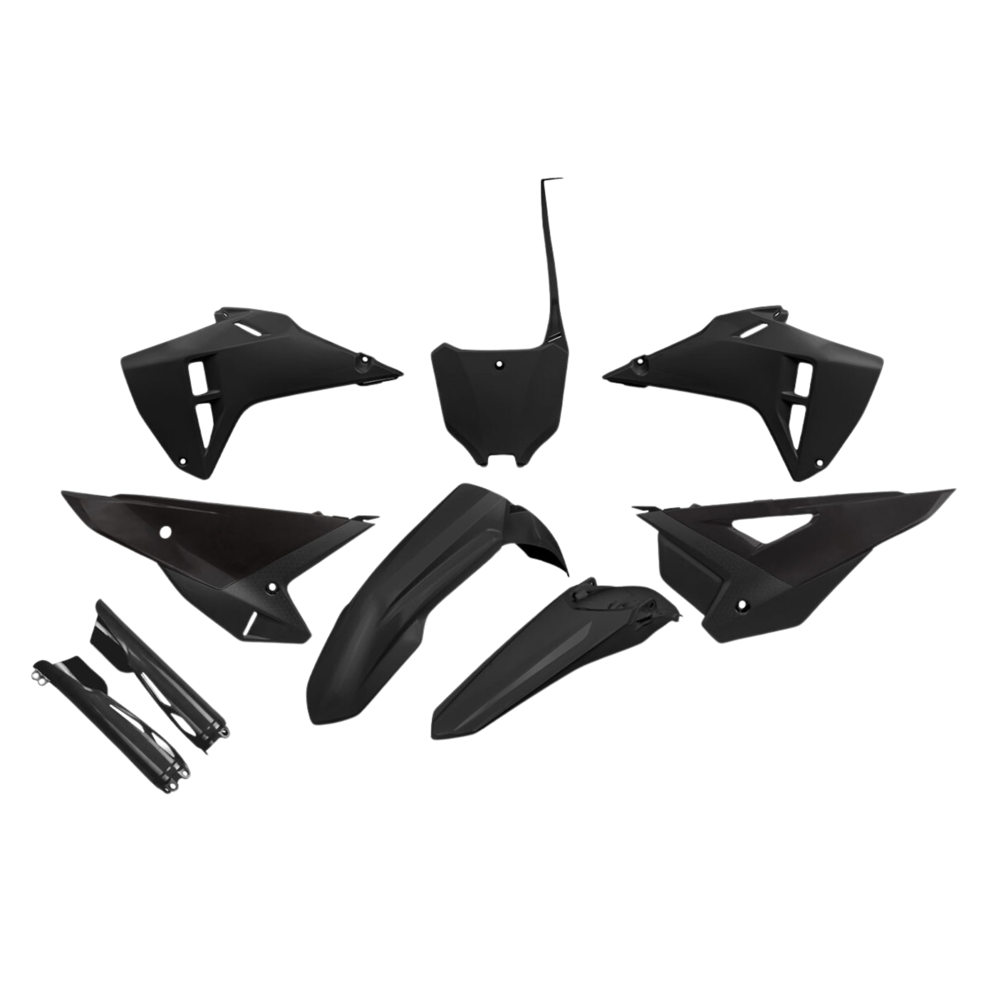 KIT DE PLÁSTICOS COMPLETO PARA HONDA CRF 450R 2025-2025 / NEGRO