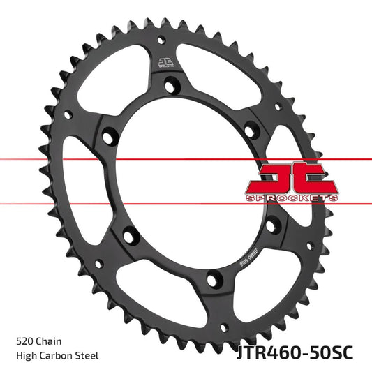 Corona JT acciaio 50 denti scaricata Suzuki RMZ 250 04-06