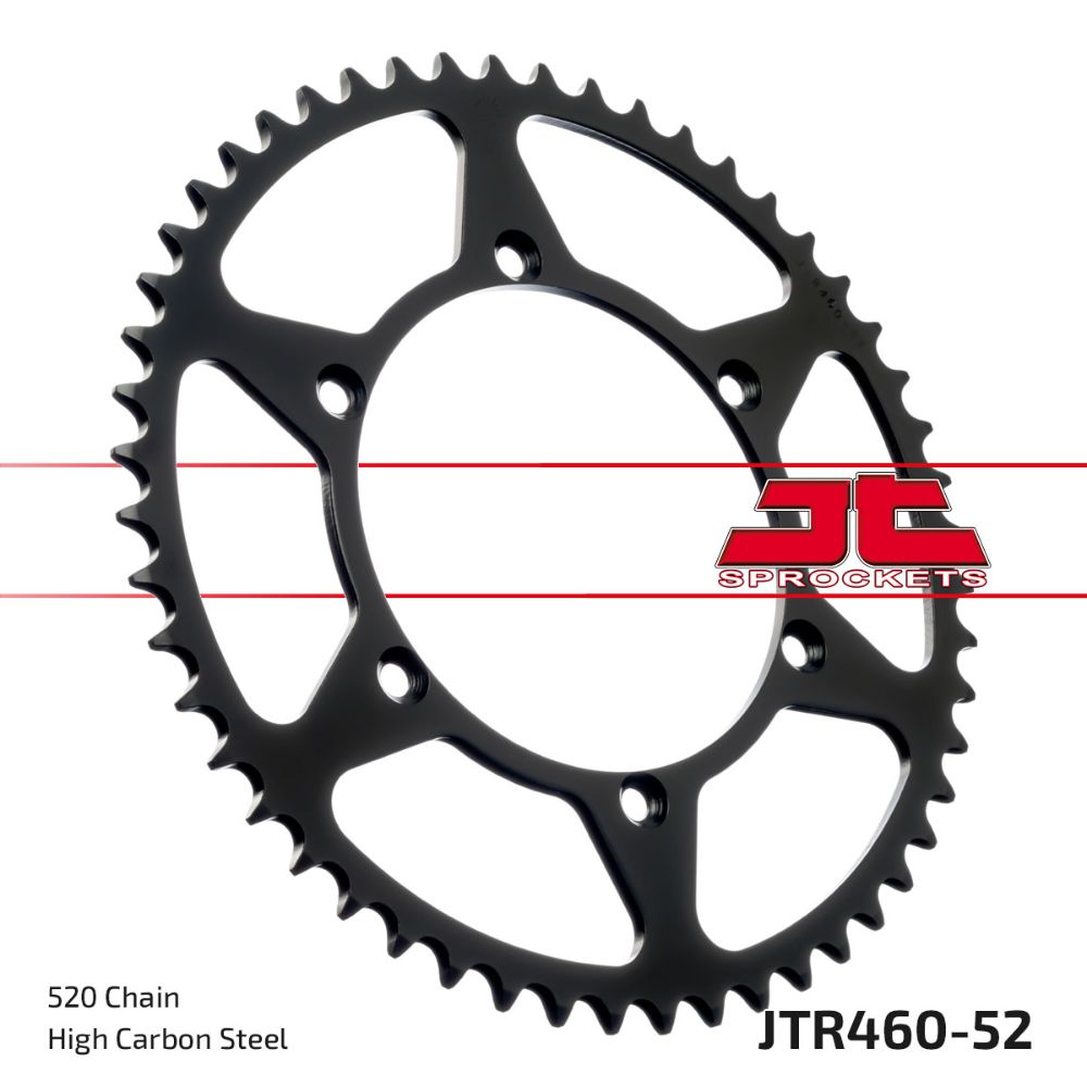 Corona JT acciaio 52 denti Suzuki RMZ 250 04-06