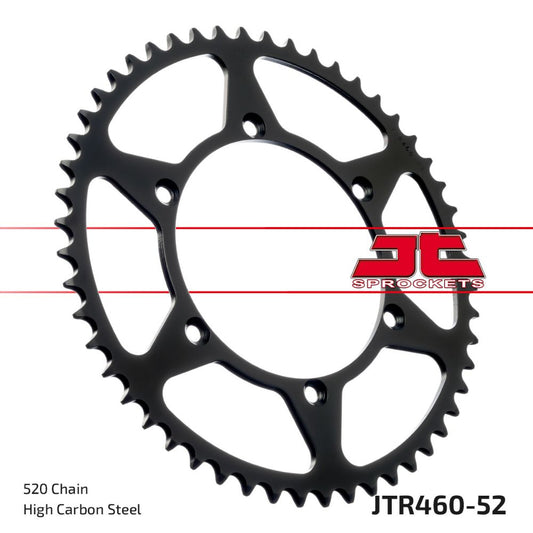 Corona JT acciaio 52 denti Suzuki RMZ 250 04-06