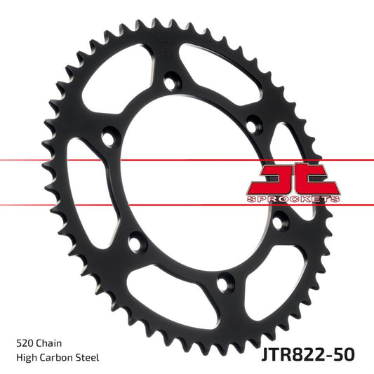 Corona JT acciaio 50 denti Sherco 450 SEF-R 15-25