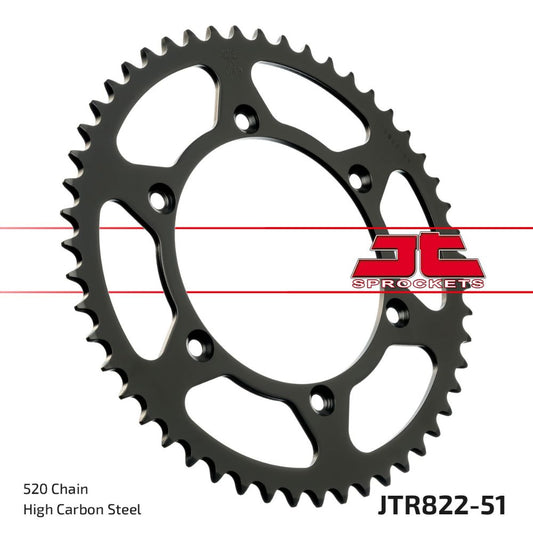 Corona JT acciaio 51 denti Sherco 300 SEF-R 14-25