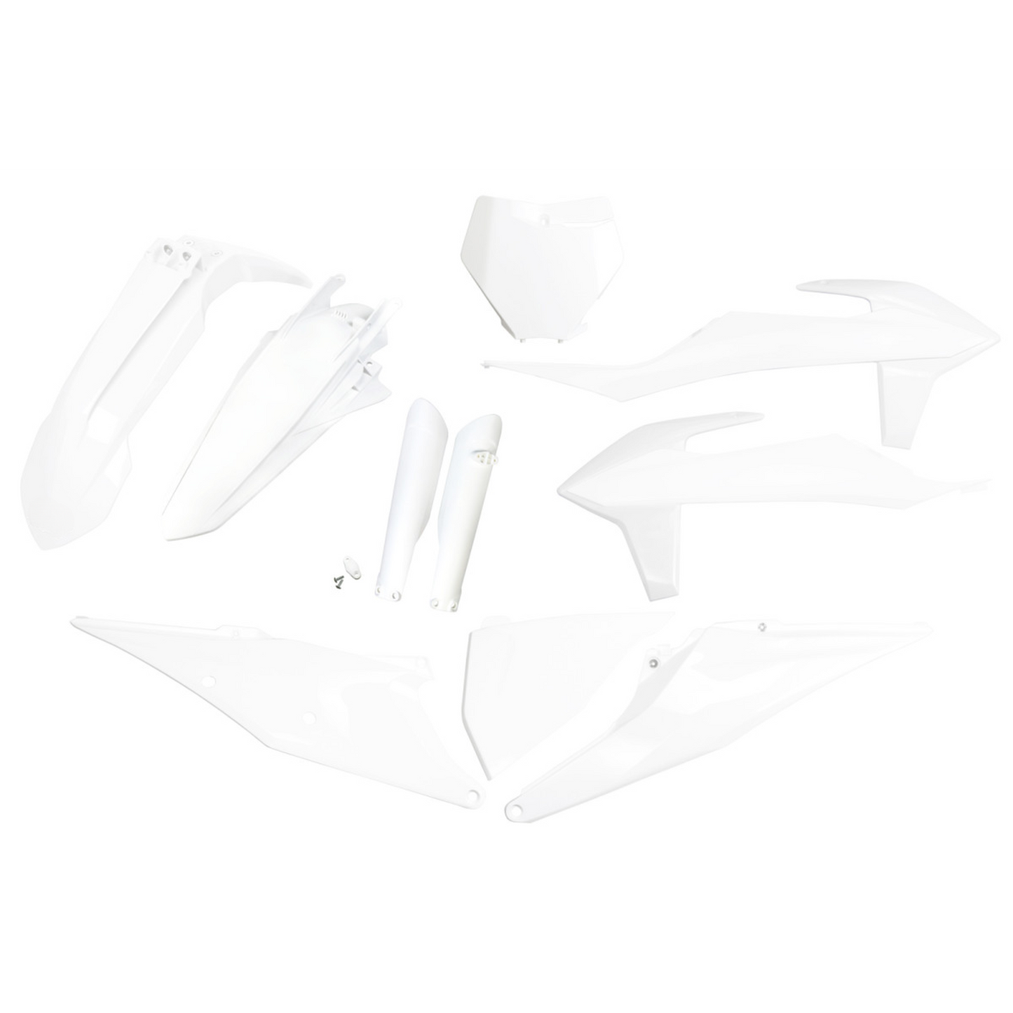 KIT DE PLÁSTICOS COMPLETO PARA KTM SX-F 350 2019-2022 / BLANCO 20-25