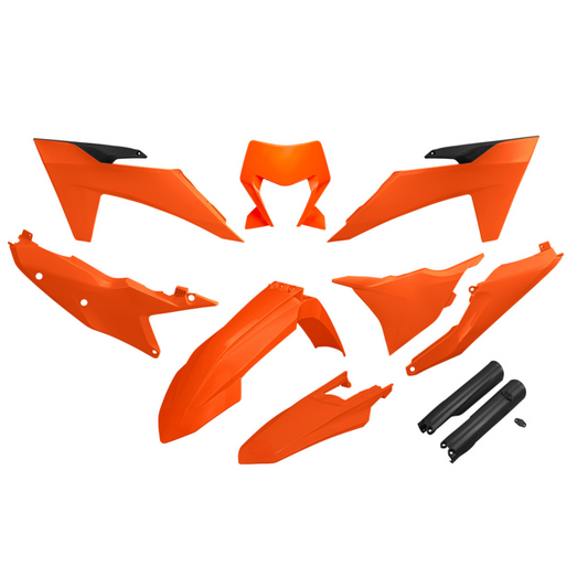 FULL KIT PLASTICHE PER KTM EXC 300 2024-2025 / OEM 25 / CON PORTAFARO
