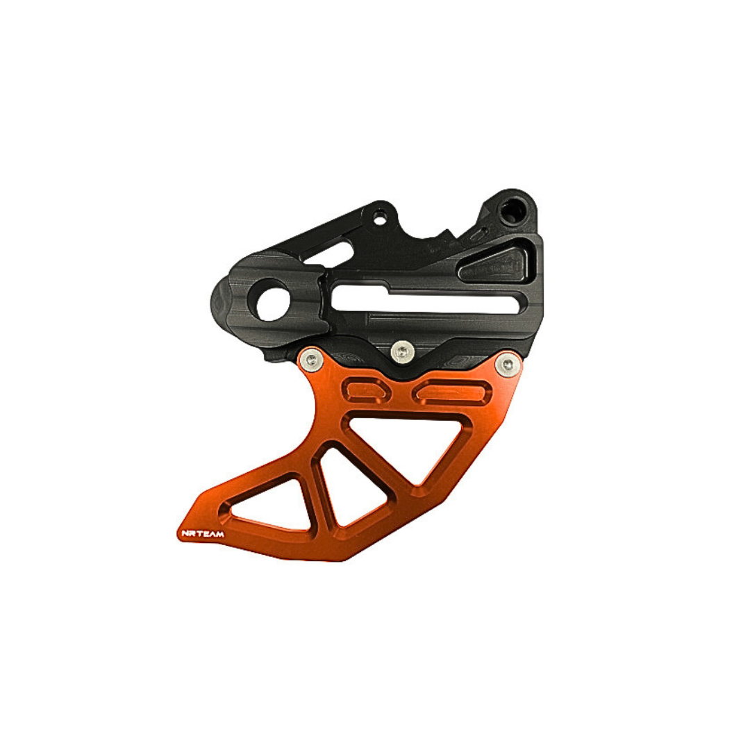 Protezione disco posteriore CNC arancione Ktm EXC 150 20-25