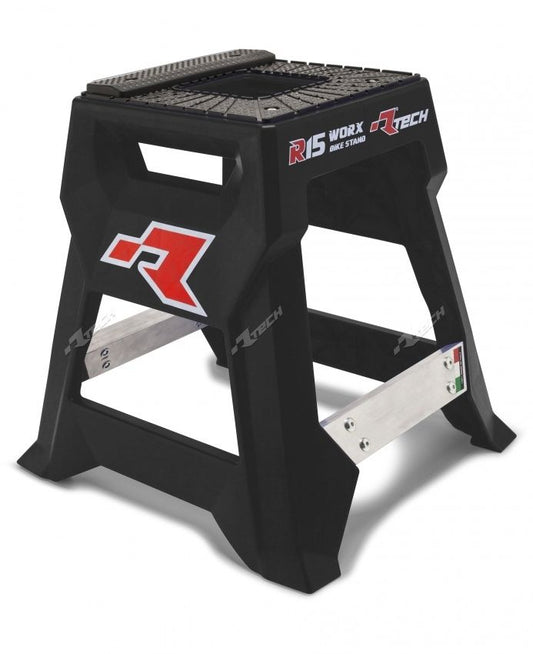 CAVALLETTO ALZAMOTO R15 CON TAPPETINO SUPERIORE ANTISCIVOLO NERO