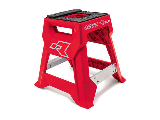 CAVALLETTO ALZAMOTO R15 CON TAPPETINO SUPERIORE ANTISCIVOLO ROSSO