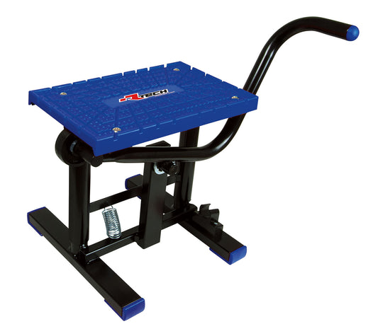 CAVALLETTO ALZAMOTO A LEVA CROSS CON RIPIANO TPU NERO-BLU