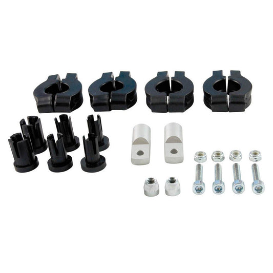 KIT MONTAGGIO FISSO UNIVERSALE PER FLX 22/28 IN PLASTICA