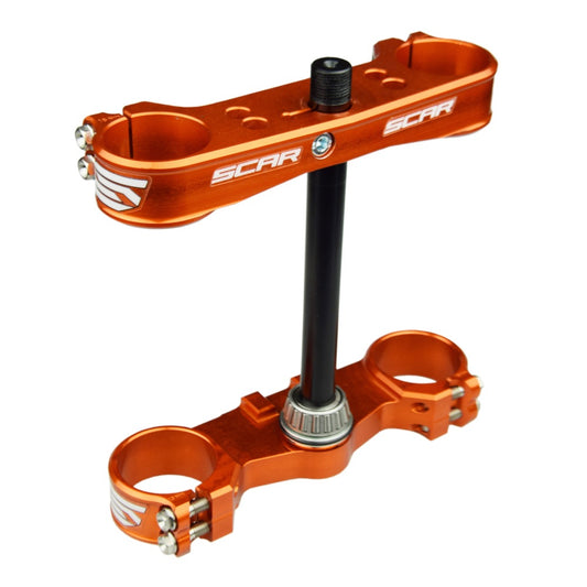 Piastra di sterzo arancione Scar Ktm SX 85 04-25