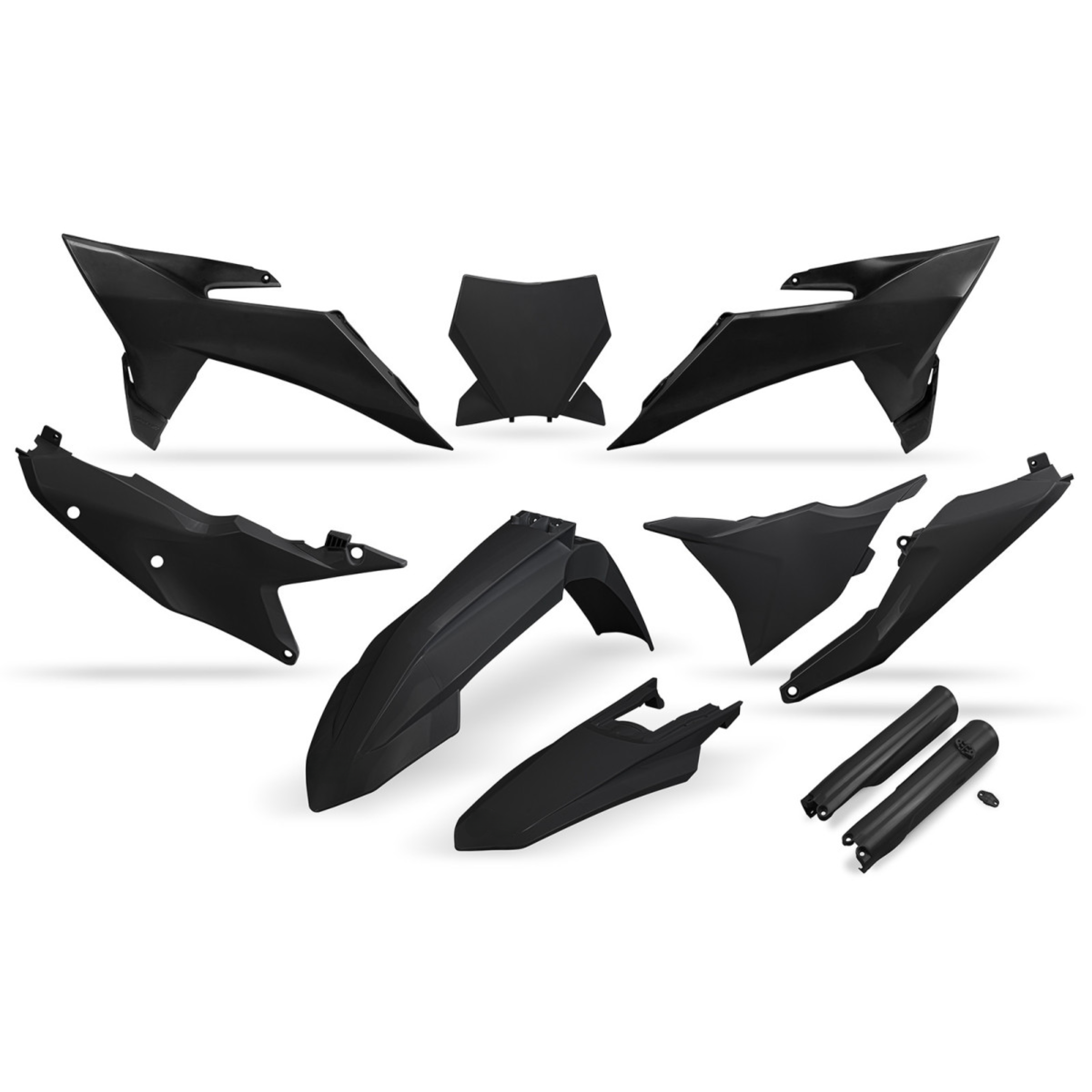 KIT COMPLETO DE PLÁSTICOS PARA KTM SX-F 450 2025-2025 / NEGRO