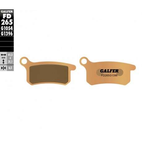 Pastglie anteriori standard Galfer Ktm SX 65 02-22