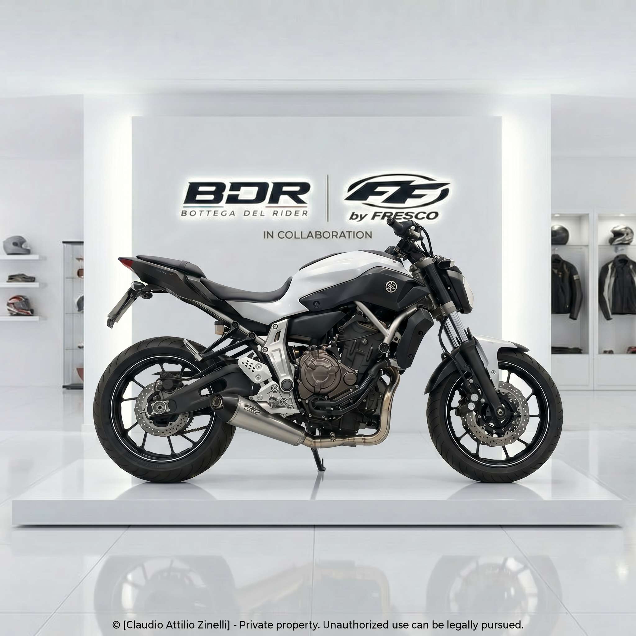 SILENZIATORE EVO2 YAMAHA MT 07 2017 2020 EURO4