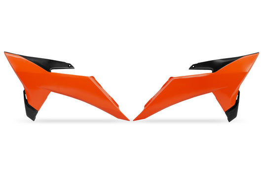 CONVOGLIATORI RADIATORE PER KTM SX 150 2025-2025 / ARANCIO 127