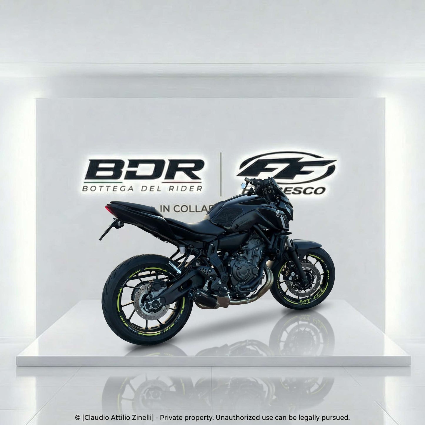 SILENZIATORE GP2 YAMAHA MT 07 2025 2026 EURO5 PLUS