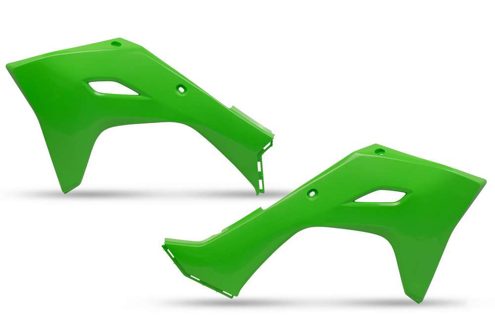 ACERBIS – Spoiler Radiatore Per Kawasaki KXF 450 2012 – Colore Verde/Nero, Ricambio Originale