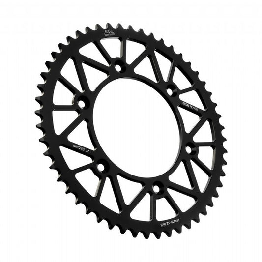 Corona JT ergal RACELITE nera 52 denti HONDA XR 400 R 1996 2004