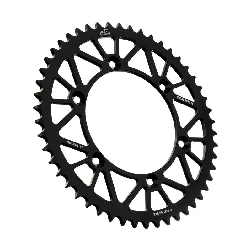 Corona JT ergal RACELITE nera 50 denti FANTIC XX 250 2022 2026