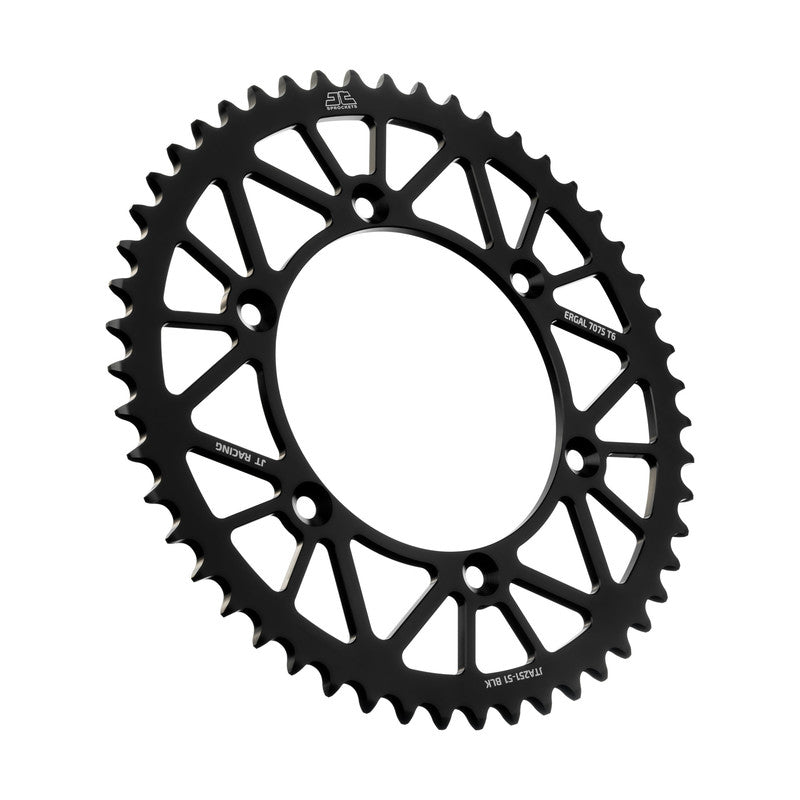 Corona JT ergal RACELITE nera 51 denti FANTIC XE 125 2021 2026