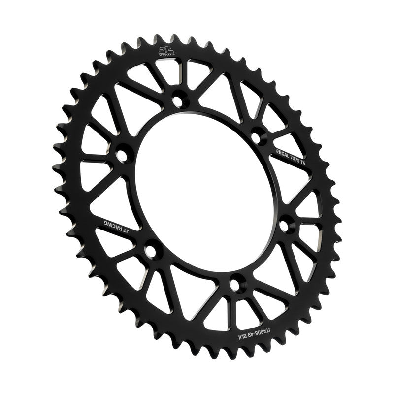 Corona JT ergal RACELITE nera 49 denti SUZUKI RMZ 250 2007 2026
