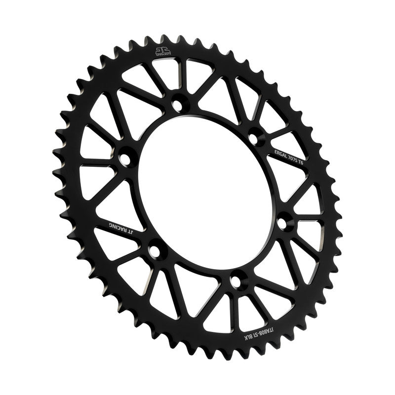 Corona JT ergal RACELITE nera 51 denti SUZUKI DR 350 1996 1998