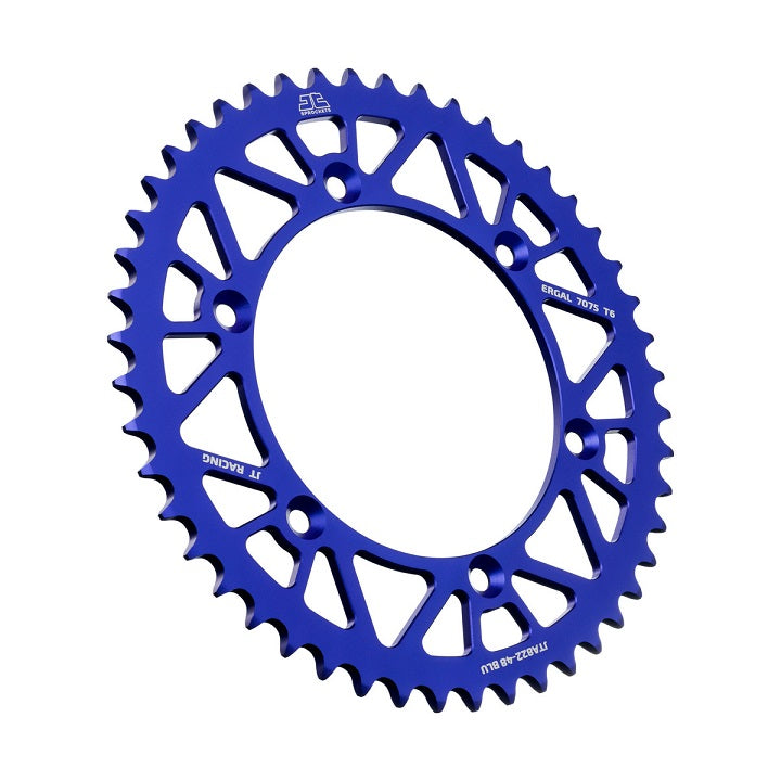 Corona JT ergal RACELITE blu 48 denti SHERCO 450 SEF-R 2015 2026