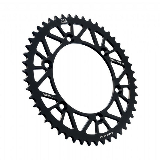 Corona JT ergal RACELITE nera 49 denti SUZUKI DR 350 1990 1995