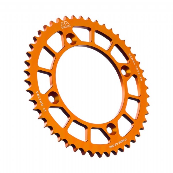 Corona JT ergal RACELITE arancione 48 denti KTM 85 SX 2004 2026