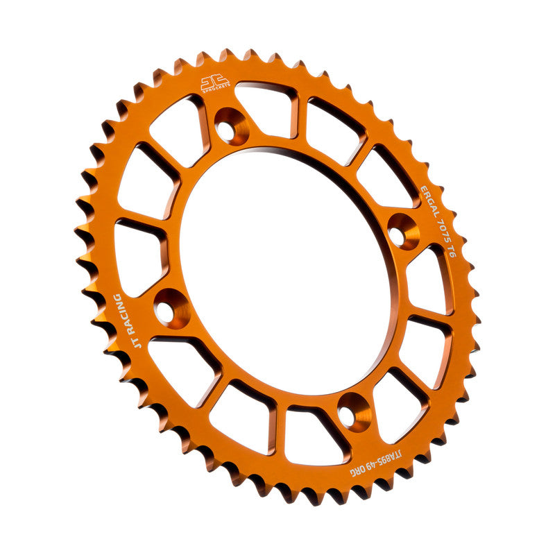 Corona JT ergal RACELITE arancione 49 denti KTM 85 SX 2004 2026