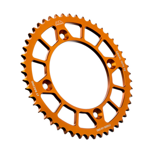 Corona JT ergal RACELITE arancione 49 denti KTM 85 SX 2004 2026