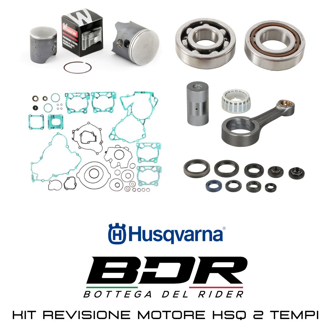 KIT REVISIONE MOTORE HUSQVARNA 125 2 TEMPI (tutti i modelli)