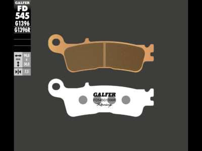 Pastiglie Anteriori race Galfer Yamaha YZ 250 22-23