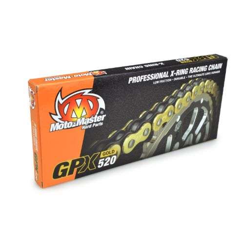 Catena MM passo 520 GPX cross-enduro professionale con X-RING 120 maglie-or