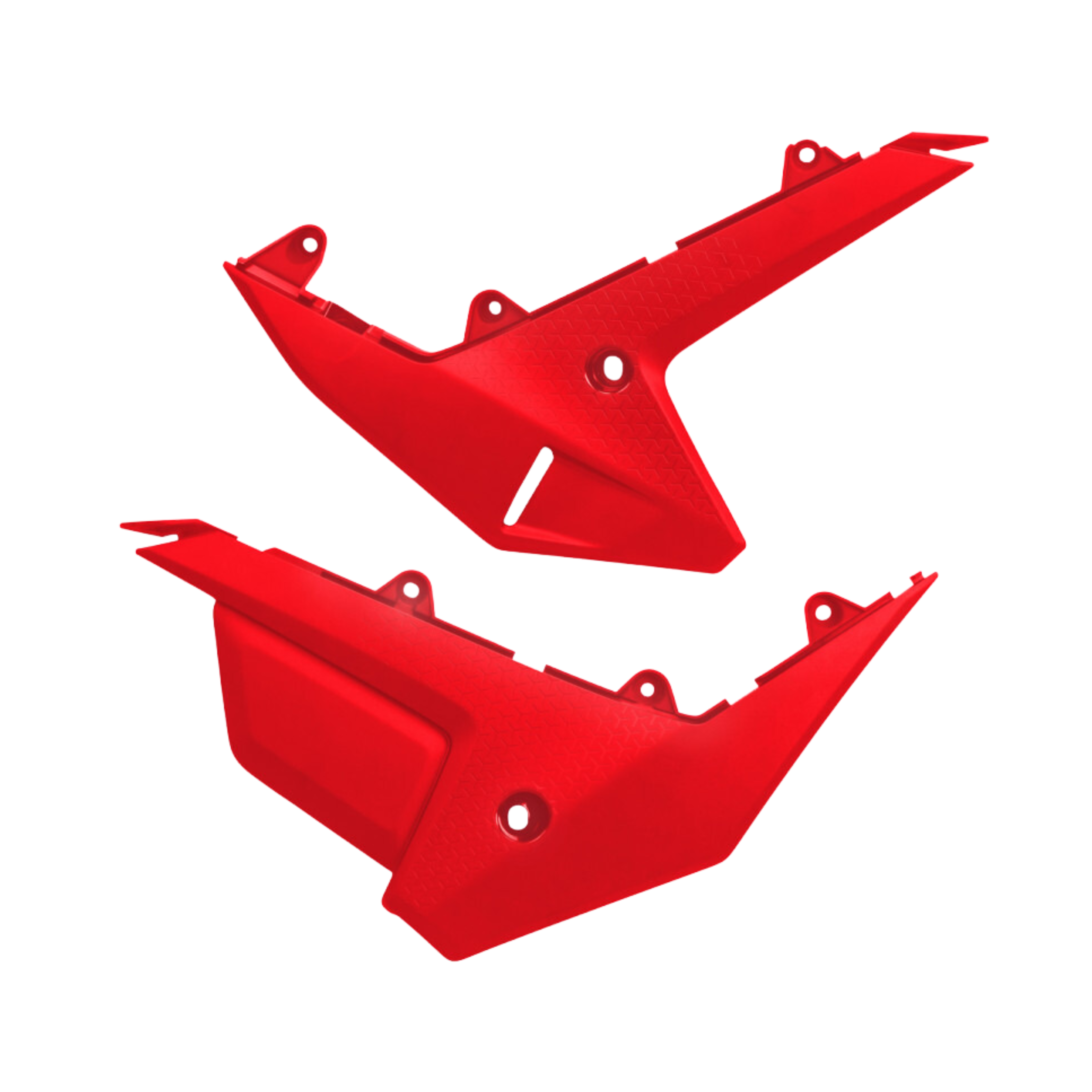 PANELES LATERALES PARA HONDA CRF 450R 2025-2025 / ROJO 070 / PARTE INFERIOR