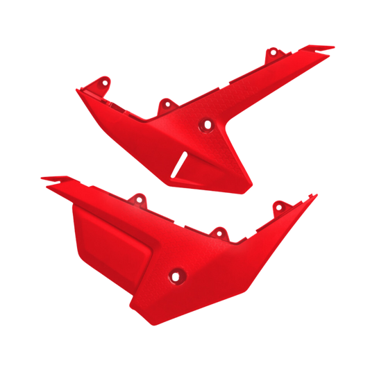 PANELES LATERALES PARA HONDA CRF 450R 2025-2025 / ROJO 070 / PARTE INFERIOR