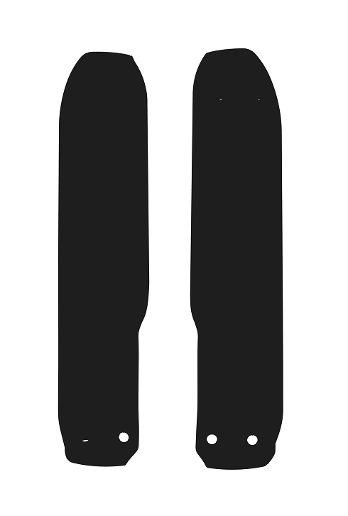 PARASTELI FORCELLA POLISPORT PER BETA RR 480 2019-2026 / NERO