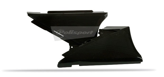 COPERCHI LATERALI CASSA FILTRO POLISPORT PER GAS GAS EC 125 2007-2011 / NERO
